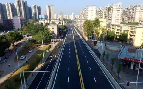 西环北路建设高效推进 城西路网不断“强筋健骨”