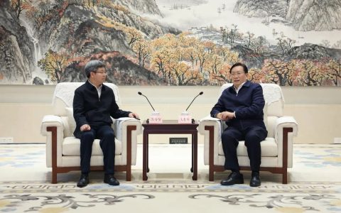 王忠林会见中国航天科工集团董事长陈锡明总经理陈少洋 做大做强商业航天产业集群 加快建设“中国星谷”