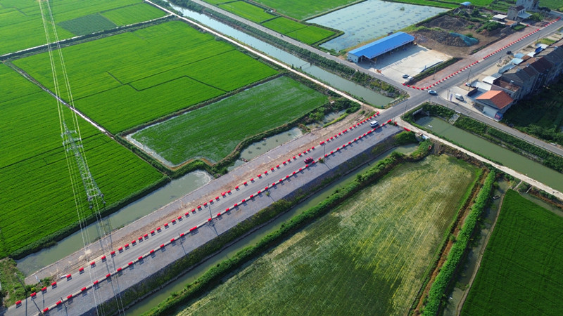 修“便道”解民忧 打通龙虾“鲜行路”