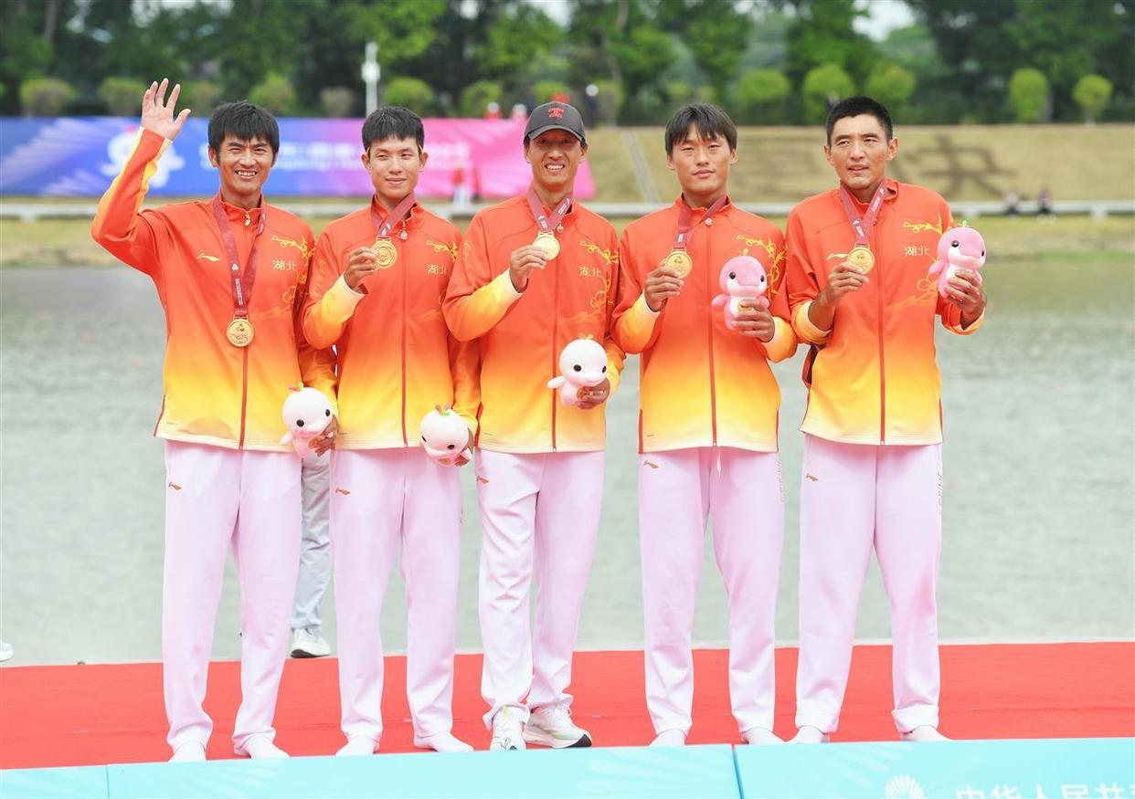 潜江籍运动员孙露携手队友全运会摘金