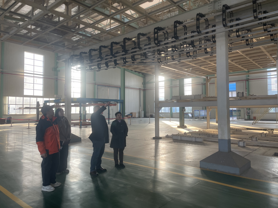 经济与管理学院前往三丰智能公司开展交流考察