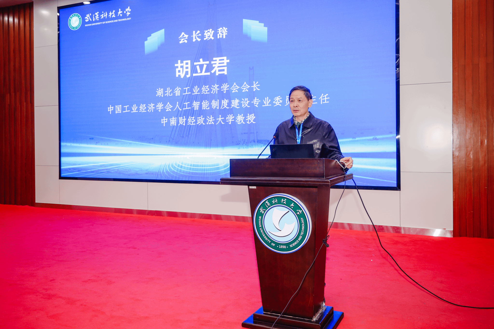 湖北省工业经济学会2025年学术年会在武汉科技大学举办
