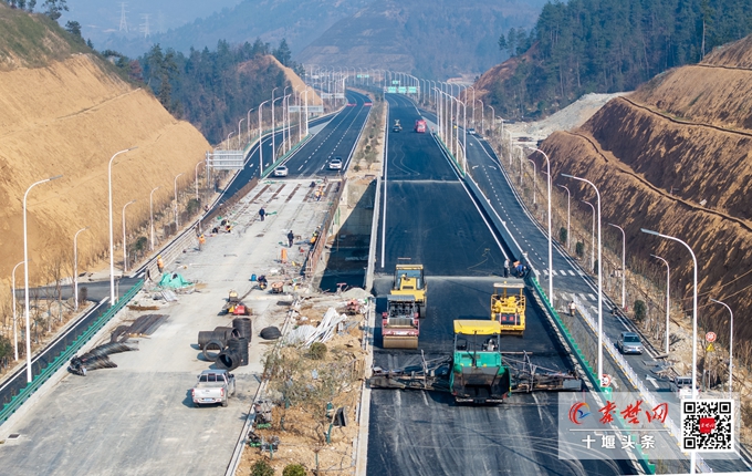 十堰向东发展快速通道郧阳区段本月底将贯通