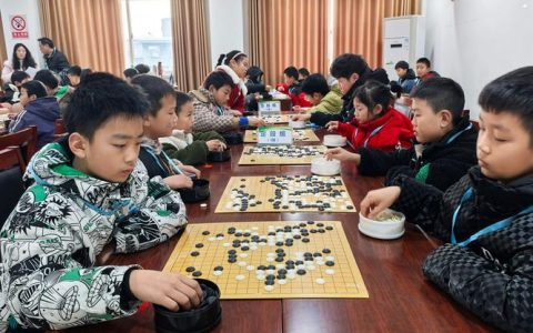 市青少年业余围棋段级位赛开赛