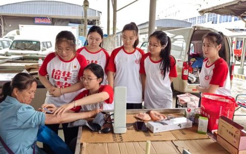 华夏理工学子来黄开展社会实践