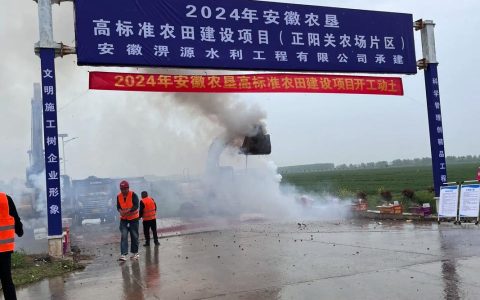 咸安2025年高标准农田建设项目开工