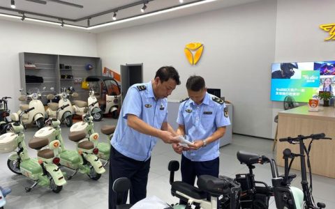 我市严格规范电动自行车市场