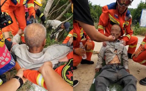 英山：老人深山走失 警民联手紧急救援