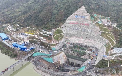 潘口抽水蓄能电站最新进展！143吨巨无霸“保险栓”已就位