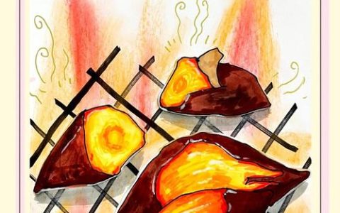 红薯丰收绘“薯”卷