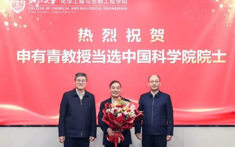 校领导看望我校新当选院士