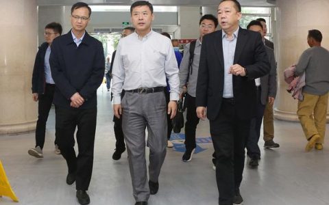 国家心理健康和精神卫生防治中心主任付强一行来访