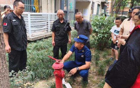 市城区房管所筑牢安居“防火墙”