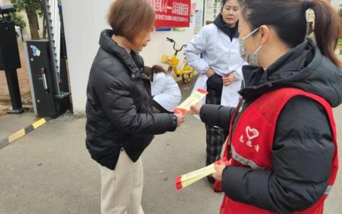 一字门社区开展预防一氧化碳中毒宣传活动