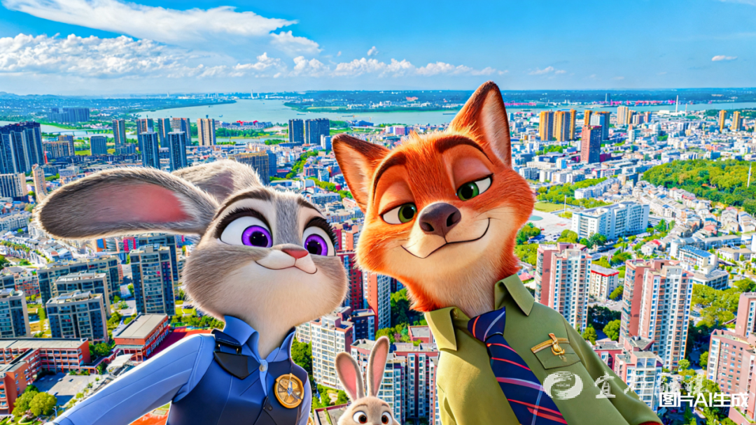 快看~宜都版“疯狂动物城”!