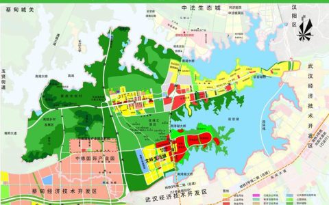 11个重大项目落户蔡甸现代城