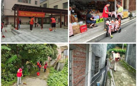 龙湾镇开展“清洁家园”行动