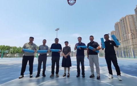 首届教职工三人制篮球赛落幕