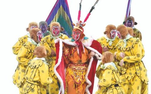 美猴王引娃入戏 国粹魅力触手可及