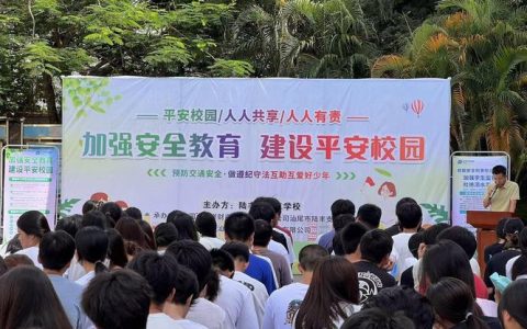 龙湾镇：筑牢校园安全防线 守护师生健康成长