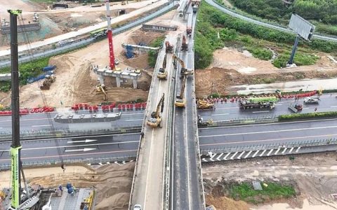 红安境内6座桥梁年底完工