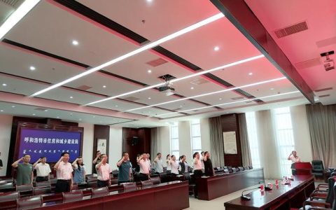 市住更局青年干部举行宪法宣誓仪式