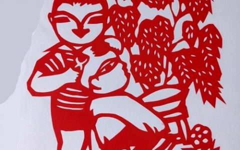 积玉口镇举办剪纸艺术展