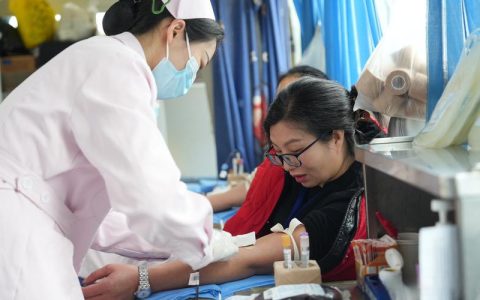 张沟中心卫生院开展无偿献血活动