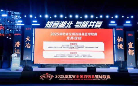 2025湖北省全国百强县篮球联赛圆满闭幕