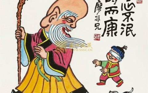 陈世国老人和传家宝小木雀