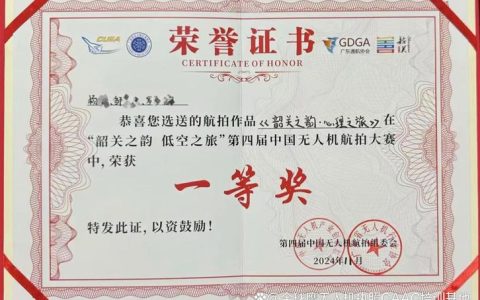 全市无人机技能竞赛落幕 市城管执法局王子纯荣获一等奖