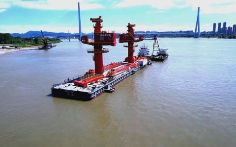 浠水港散花港区固昌综合码头项目一标段（水域部分）顺利通过交工验收