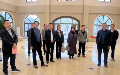 浙商文化科技代表团来天门考察交流