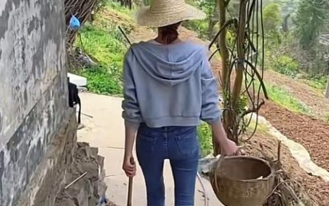 忙碌的身影里没有抱怨，只有对生活的热忱  阳新农家女弱肩扛起一个家