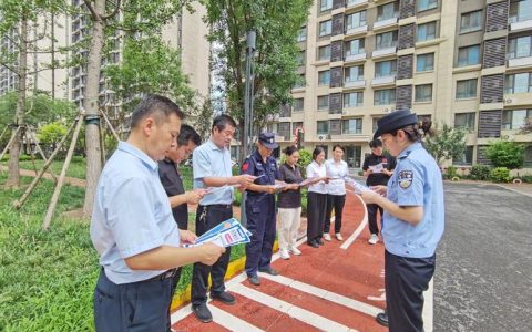 泽口街道严把园区卡口“安全关”