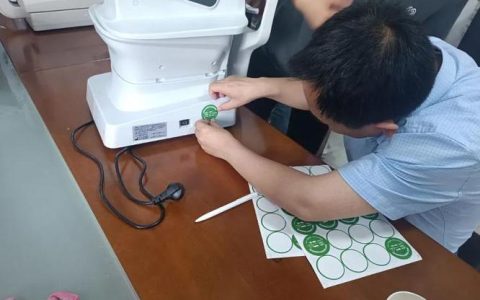 省计量院潜江分院开展眼镜行业计量器具强制检定