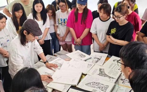 解码徽州 2025年美术学院户外写生教学成果展启幕
