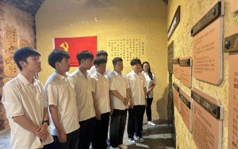 陈场镇年轻干部一线研学