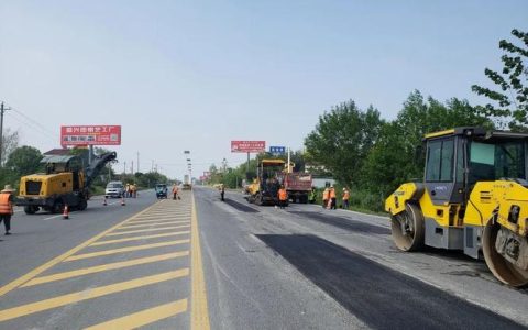 荆门347国道改线工程开工