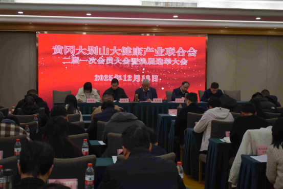 黄冈大别山大健康产业联合会换届大会召开