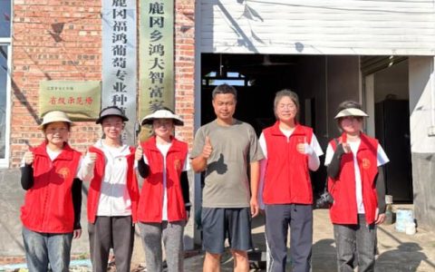 南湖街道前往三店街道施阳村开展对口帮扶活动