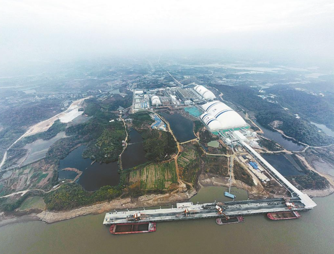 茅山港区绿色建材码头工程顺利通过竣工验收