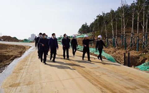 孙兵调研园博园等重点项目