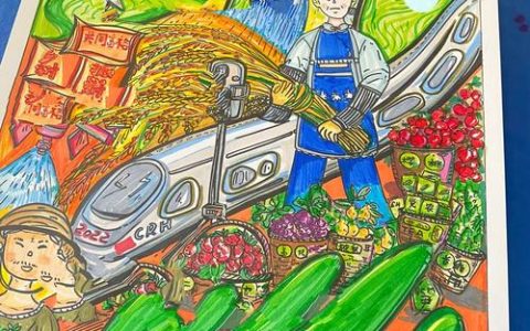 一路一景绘振兴