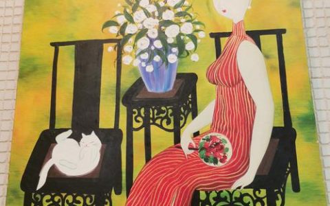 余小珊美术作品入选湖北重点项目扶持工程