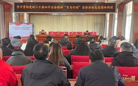 湖北工业大学“百马”宣讲队走进潜江