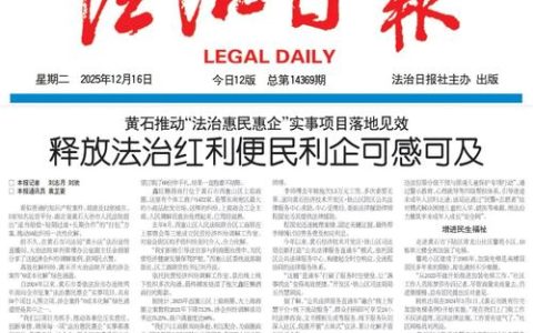 “法治惠民惠企”实事项目落地见效