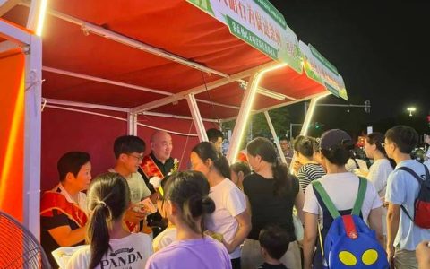 “青铜夜市”聚拢烟火气传递文明风