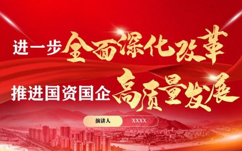 深化国资国企改革　推动经济高质量发展