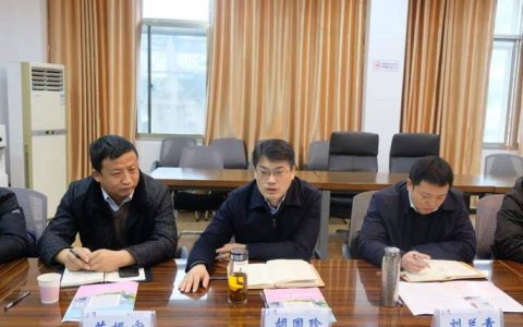 胡国珍一行赴武汉科技大学交流